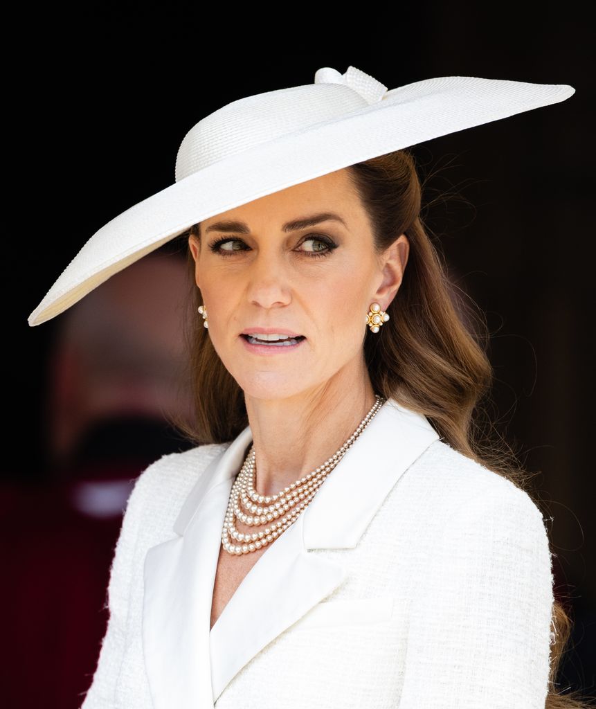Catherine, Princess of Wales attends the Order of the Garter service at St. George's Chapel, Windsor Castle 