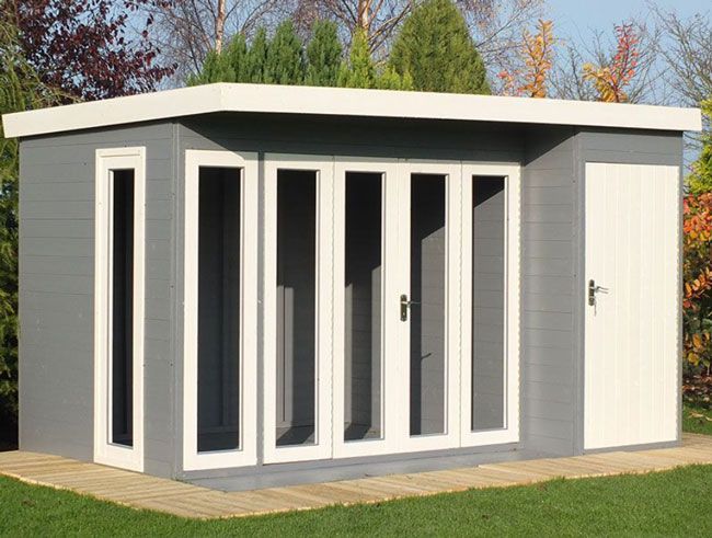 contemporary summerhouse buy sheds direct