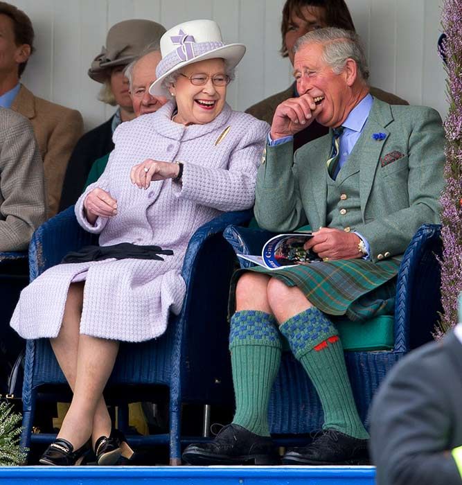 the queen and prince charles