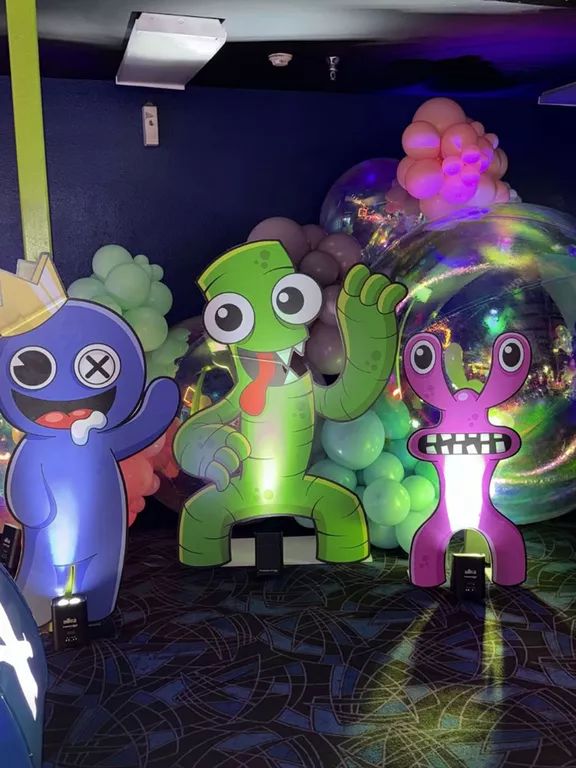 Photo shared by Khloe Kardashian on Instagram of daughter True's 7th birthday party