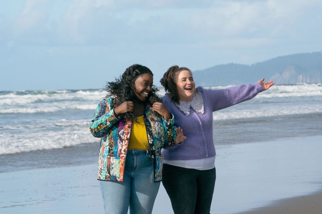No Merchandising. Editorial Use Only. No Book Cover Usage.
Mandatory Credit: Photo by Hulu/Everett/Shutterstock (14219222ao)
SHRILL, from left: Lolly Adefope, Aidy Bryant, 'Beach', (Season 3, ep. 307, aired May 7, 2021). photo: Allyson Riggs / ©Hulu / Courtesy Everett Collection
Everett Collection - 07 May 2021