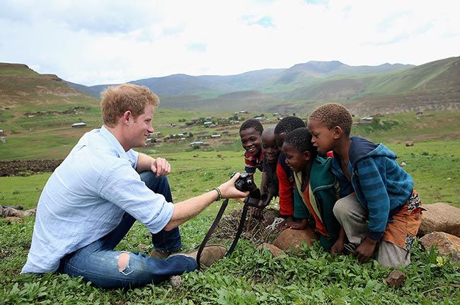 prince harry africa charity 