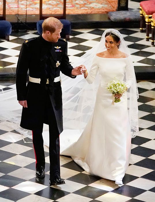 Prince Harry Meghan Markle royal wedding aisle