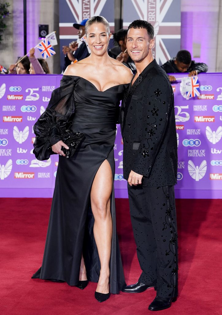 Gemma Atkinson e Gorka Marquez no Pride of Britain Awards