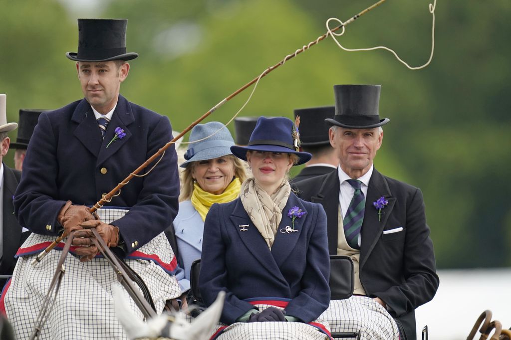 Lady Louise Windsor displays new polished look at horse show see