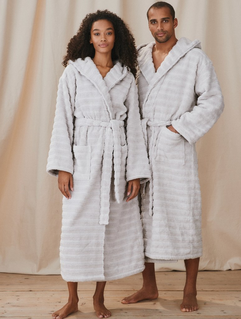 Lexington Home Unisex Cotton/lyocell Structured Robe - Robe - Boozt.com