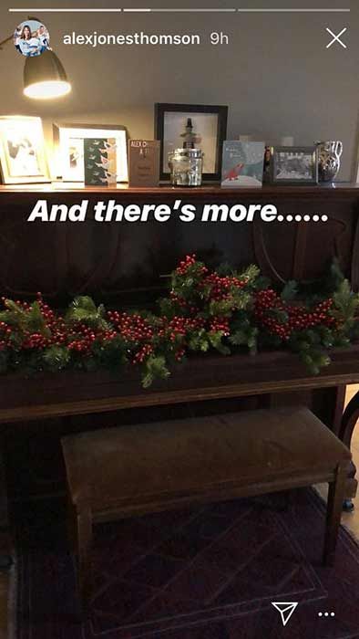 Alex Jones piano Christmas berries