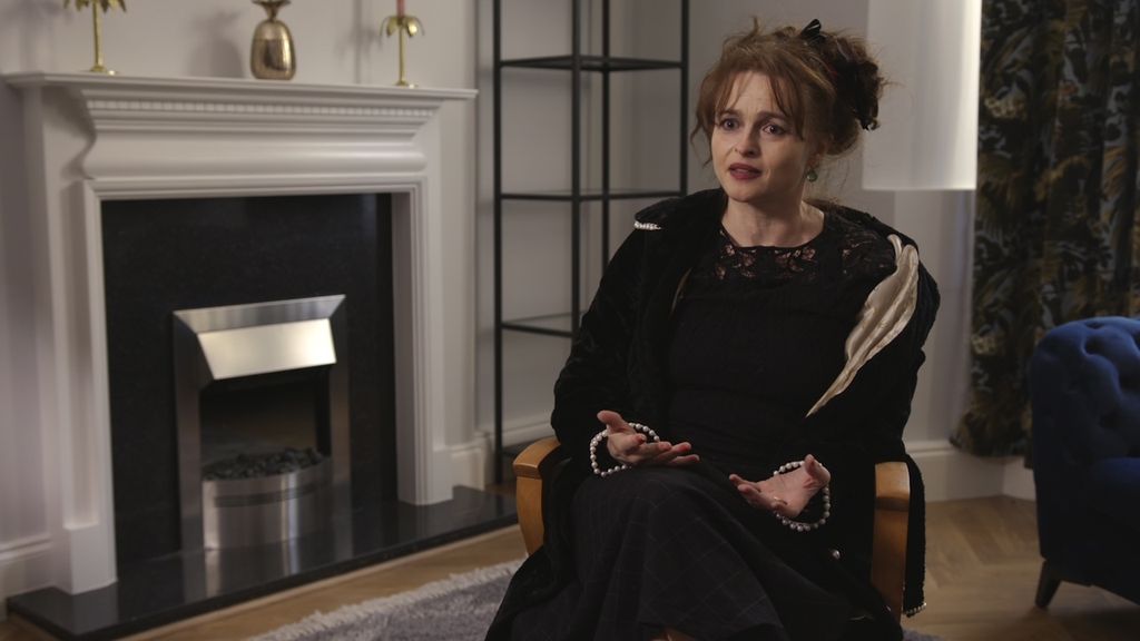 Helena Bonham Carter also features in the star-studded documentary film