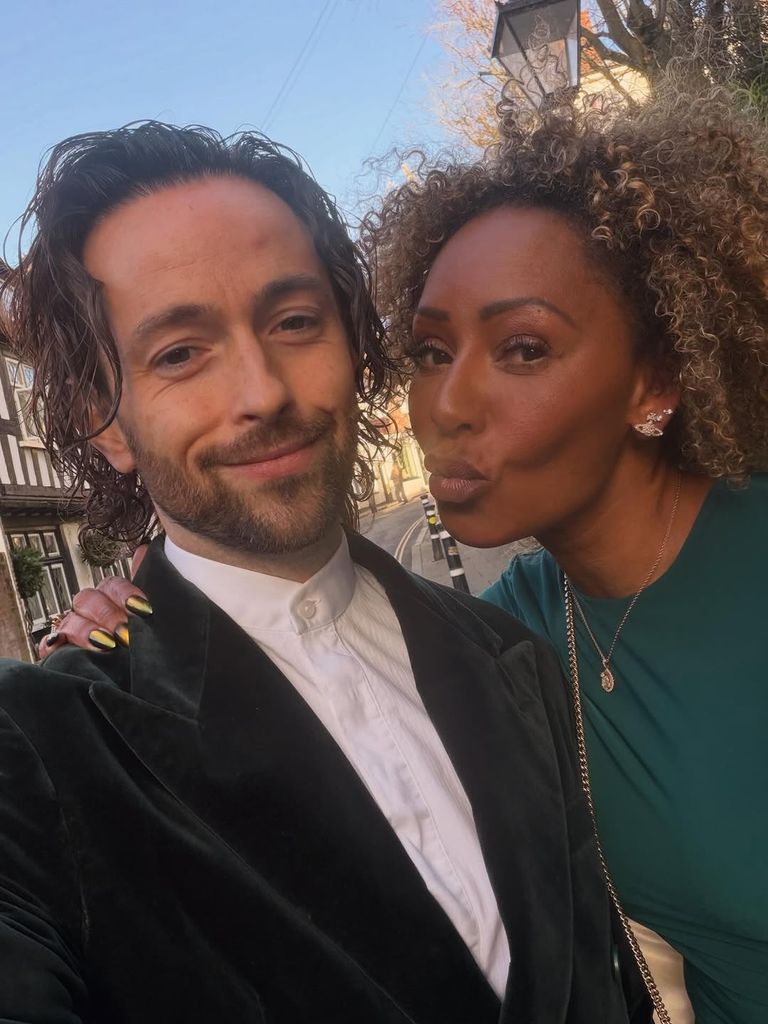 Mel B and her husband Rory McPhee