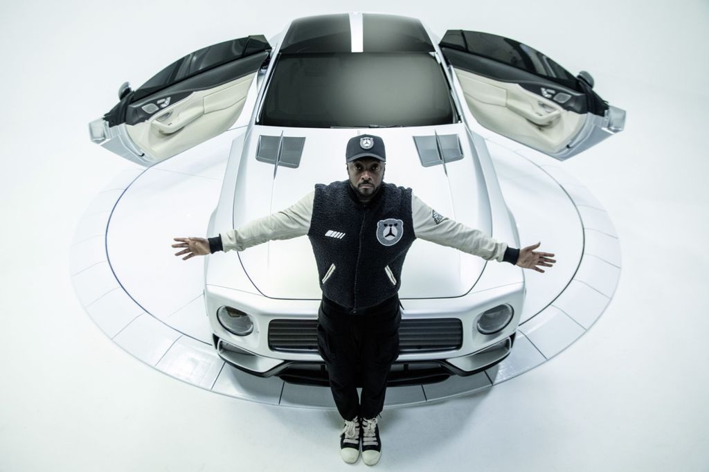 will.i.am is a brand ambassador for Mercedes-AMG