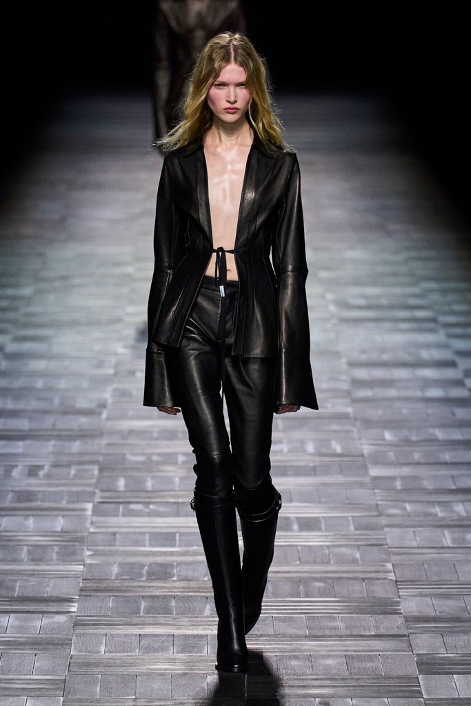 Ann Demeulemeester is celebrated for her punkish, gothic designs