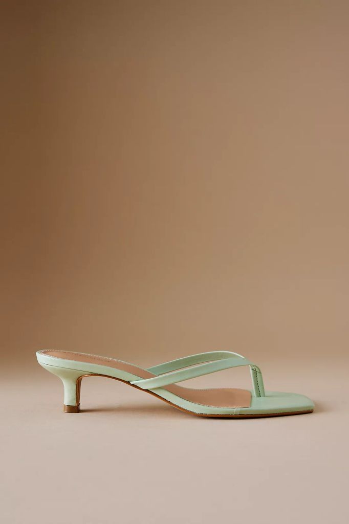 Anthropologie kitten heel