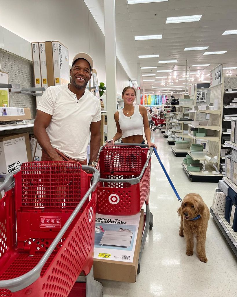 Michael Strahan dropped his daughter Sophia off at college 