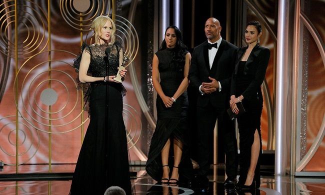 Nicole Kidman Golden Globes award