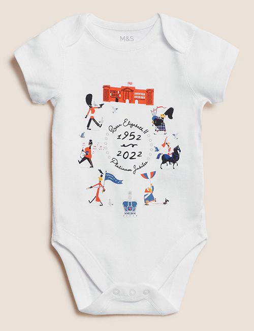 marks and spencer jubilee babygrow