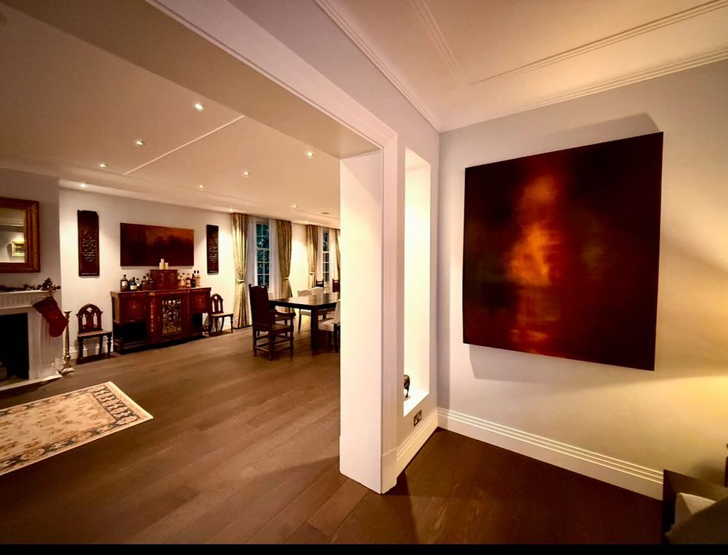 Ricky Gervais' drawing room at Hampstead home