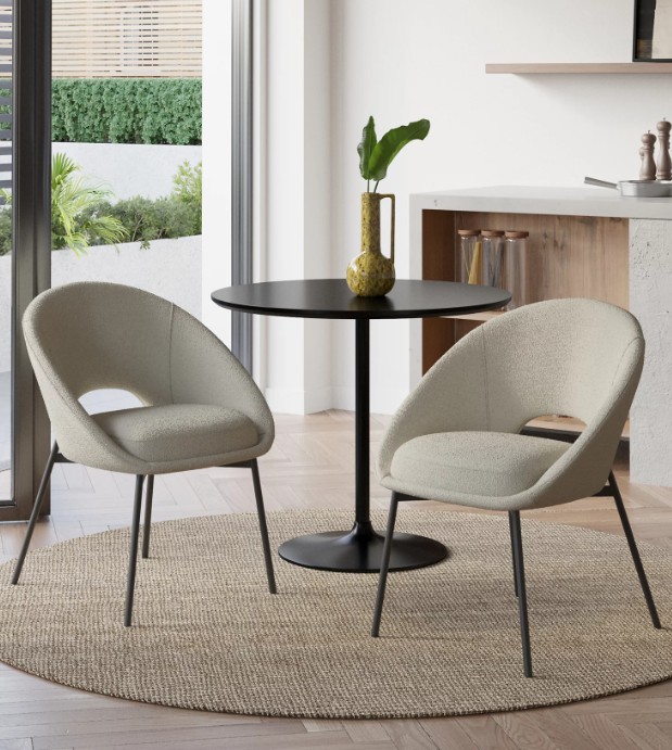 marks and spencer curved dining chairs 