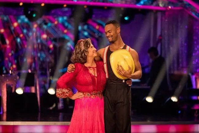 Caroline Quentin and Johannes Radebe on Strictly 