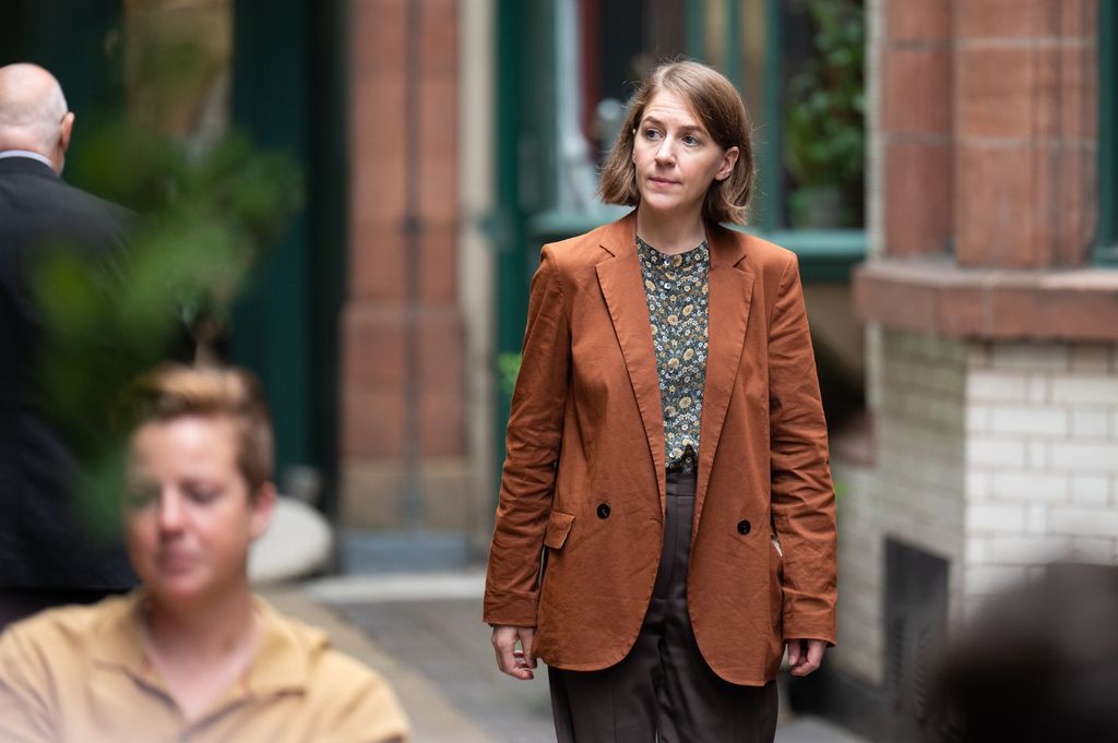 Gemma Whelan as DI Sarah Collins in The Tower