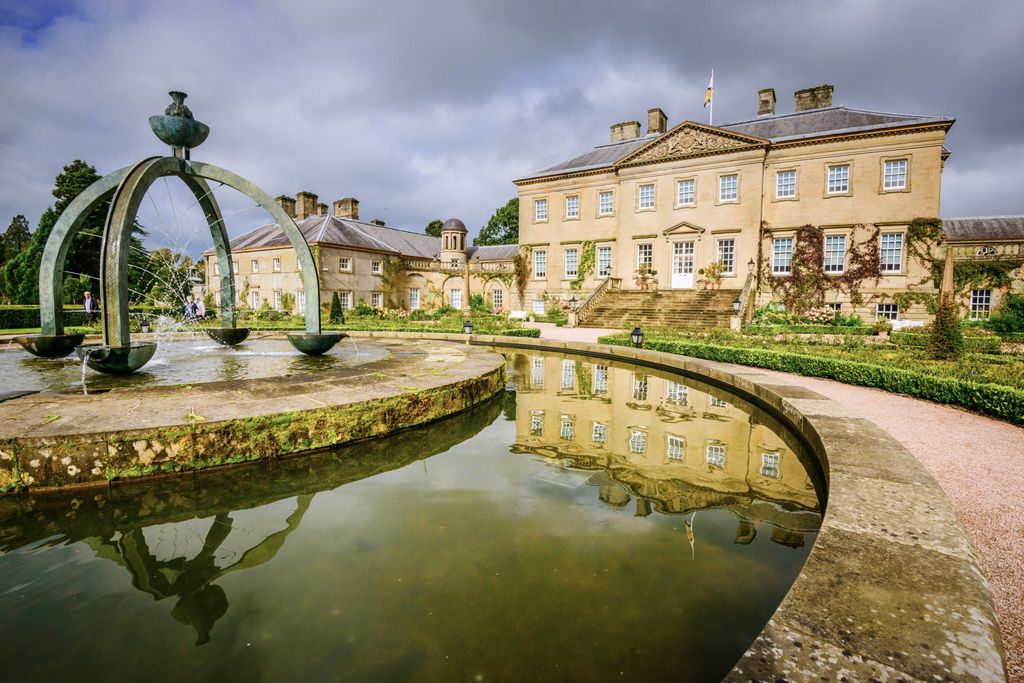 Dumfries House and gardens in Ayrshire, Scotland