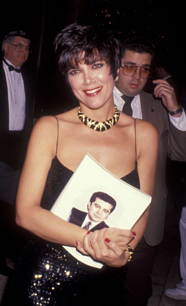 Kris Jenner attends Pioneer Awards Honoring Terry Semel on December 10, 1990 at the Century Plaza Hotel in Century City, California