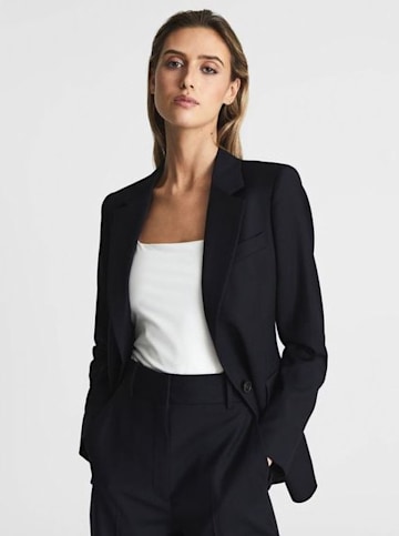 princess kate middleton navy blazer reiss