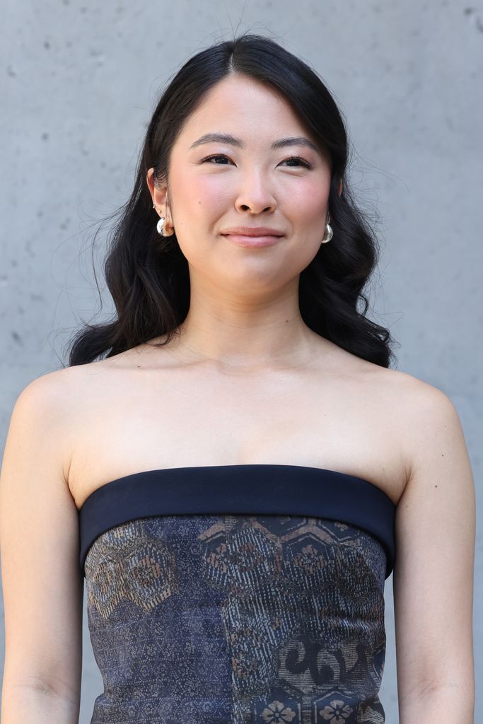 allison hsu gray gown