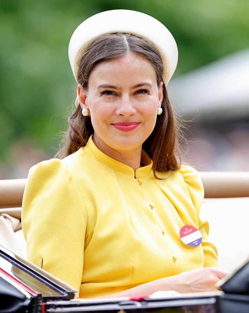 Lady Sophie Windsor in yellow dress