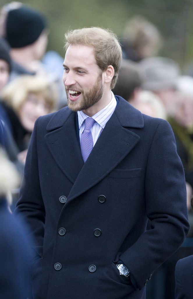 
Prince William at Christmas Day church service on The Sandringham Estate, Norfolk, Britain