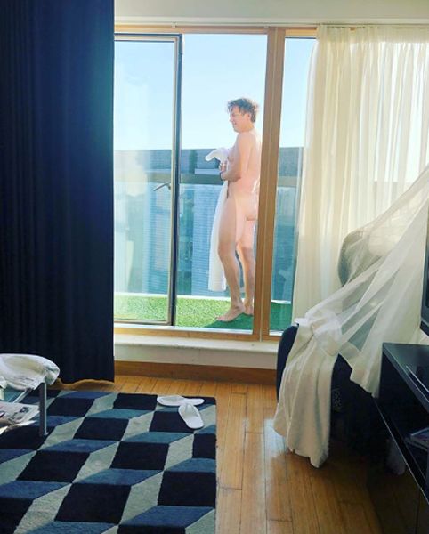 nadia sawalha shares photo of naked husband mark adderley
