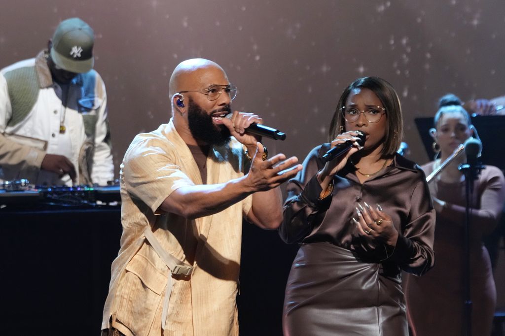 Common appears with Jennifer Hudson on "The Jennifer Hudson Show" airing on October 3, 2024 in Burbank, California