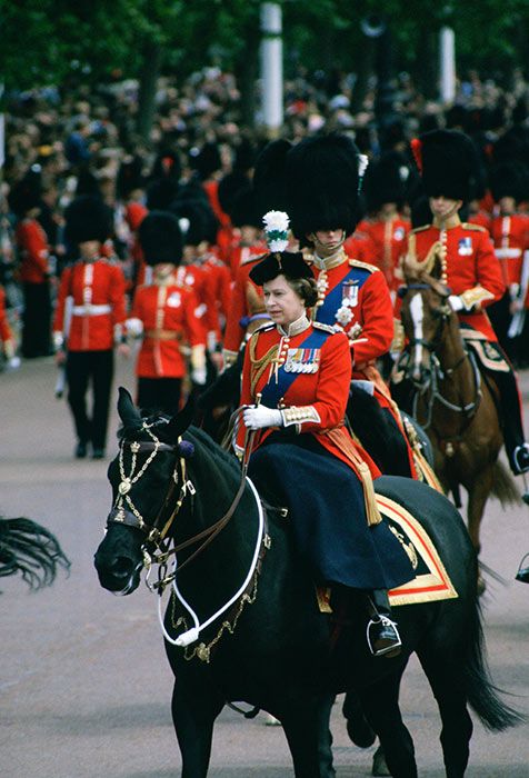 the queen trooping colour attempt