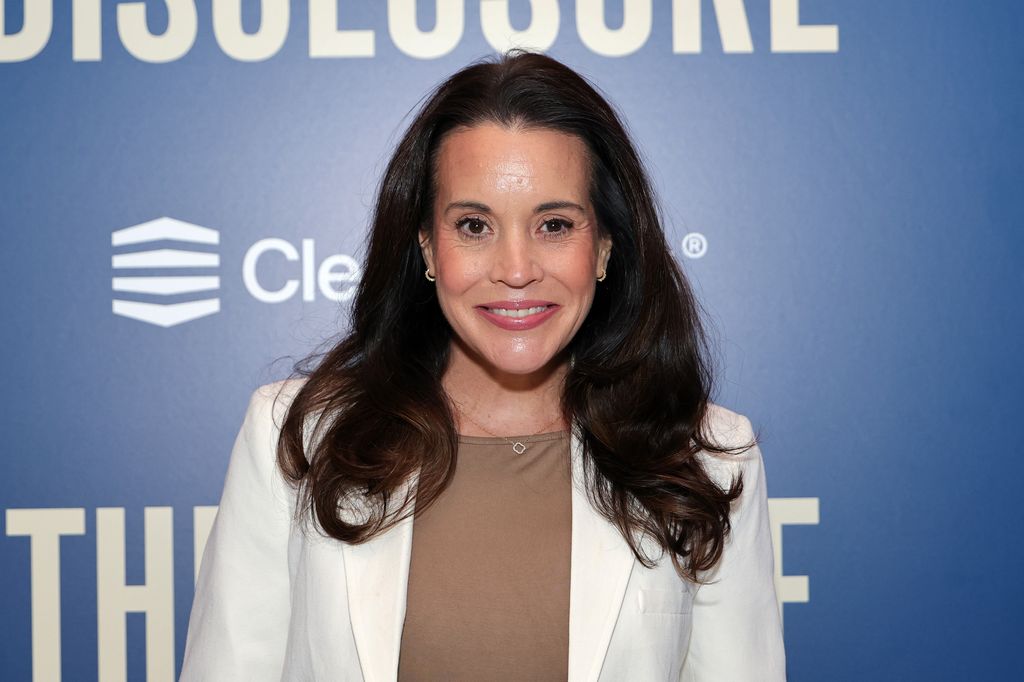 Jenna looked very different from her Sabrina the Teenage Witch days