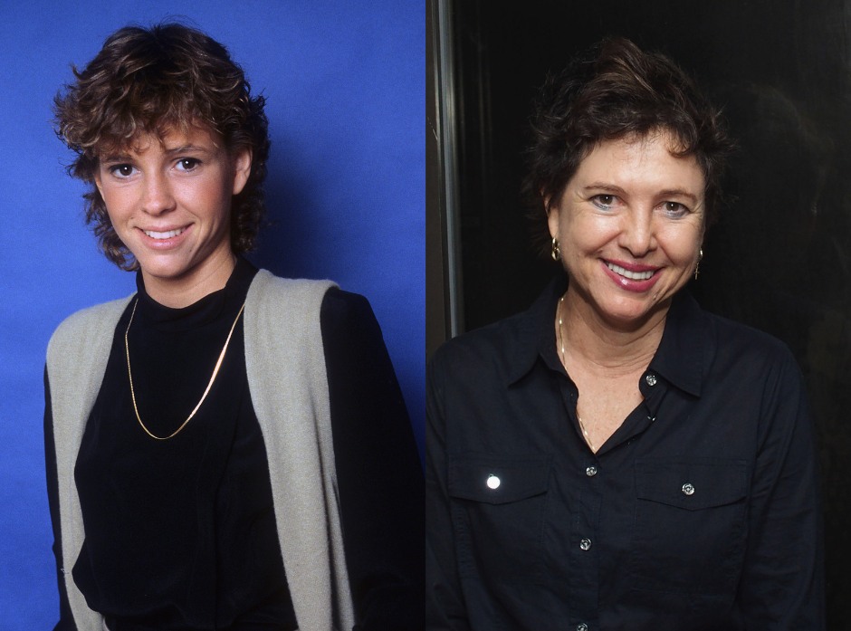 Image partagée de Kristy McNichol en tant que jeune femme dans les années 1980 et en tant que femme adulte des temps modernes.