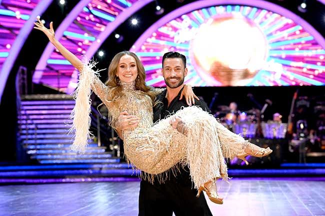 Rose and Giovanni on Strictly 