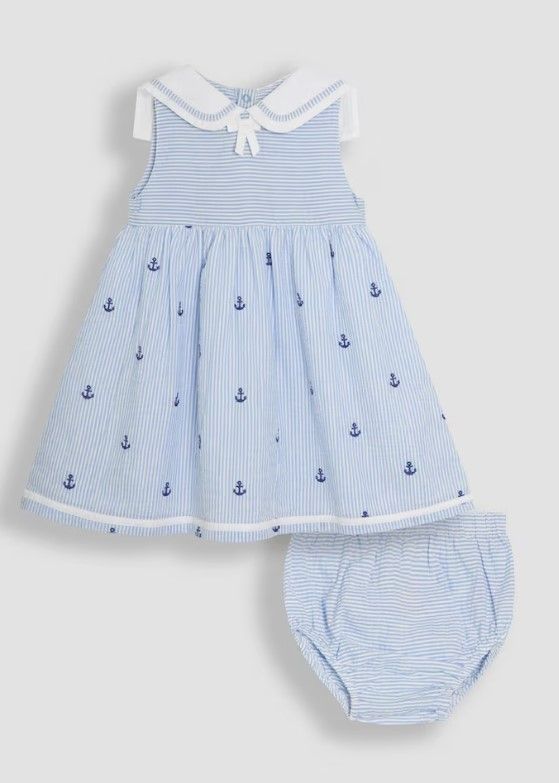 'Sise Pale Bullies of Seserericker Badirar Baby Dress' Joba Maman Bebe