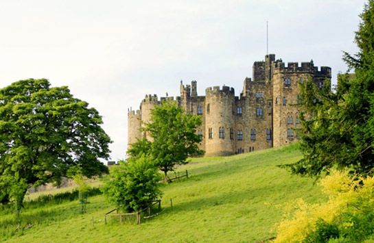 The wedding is to take place at her imposing family seat Alnwick Castle