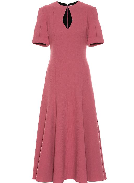 emilia wickstead pink dress