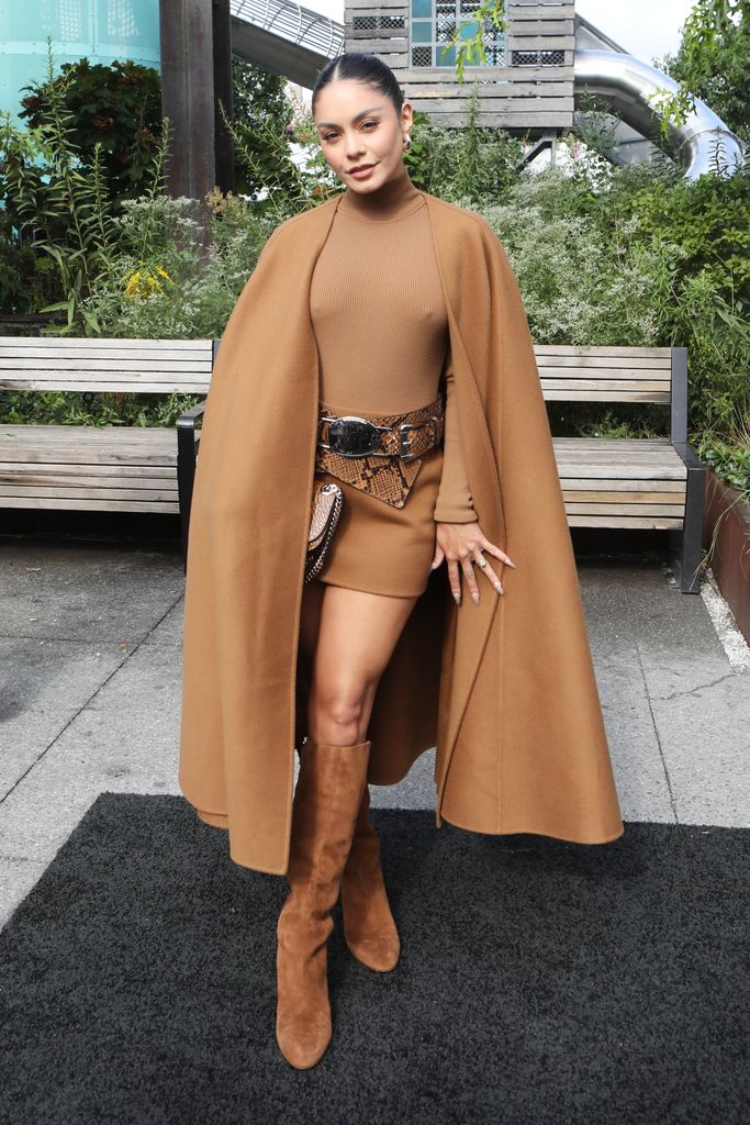 Vanessa Hudgens during the Michael Kors Spring/Summer 2024 Fashion Show at Domino Park on September 11, 2023 in New York City.