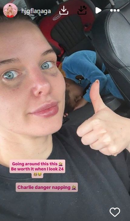 Helen a partagé sa réaction à un traitement de beauté