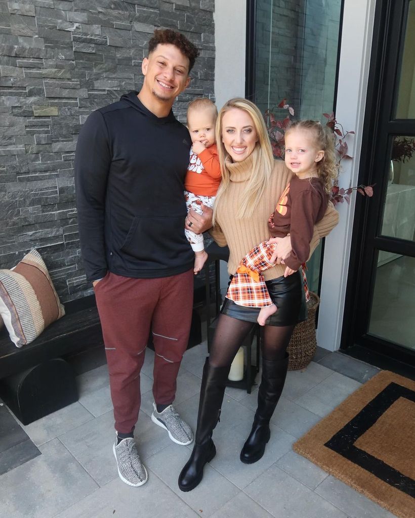 patrick brittany mahomes with kids 