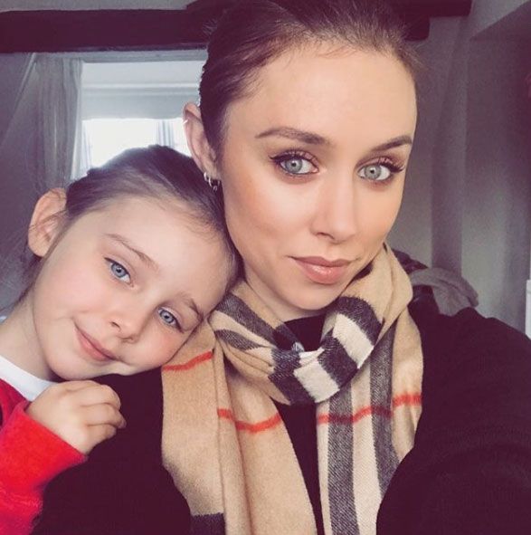 Una Healy with lookalike daughter Aoife