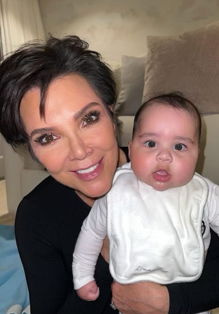 Photo shared by Kris Jenner on Instagram July 27 with her grandson Tatum, Khloe Kardashian's son, in honor of his second birthday