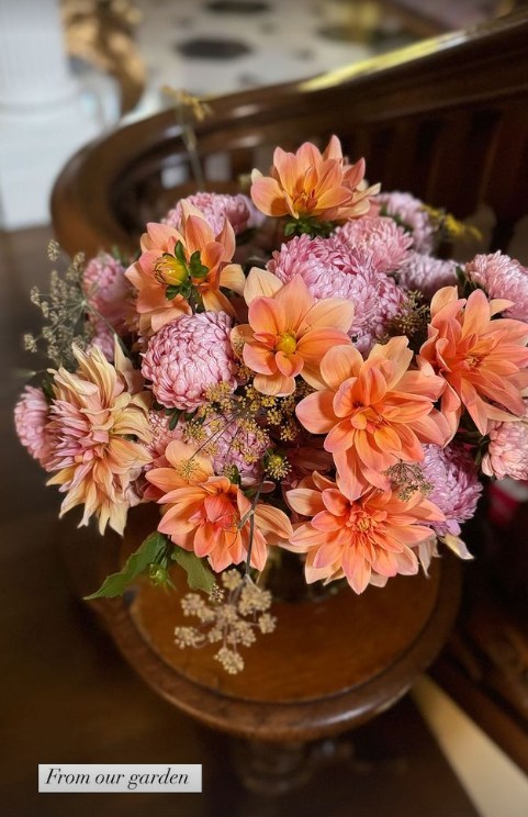 Penny shared these gorgeous blooms on her Instagram