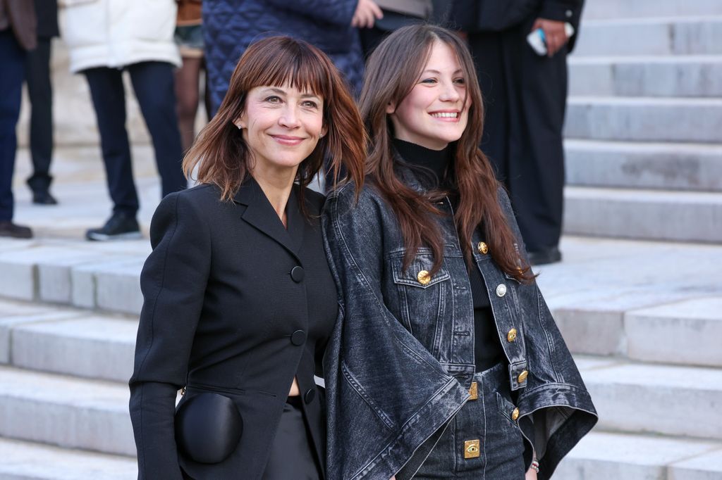 The pair were all smiles at Fashion Week