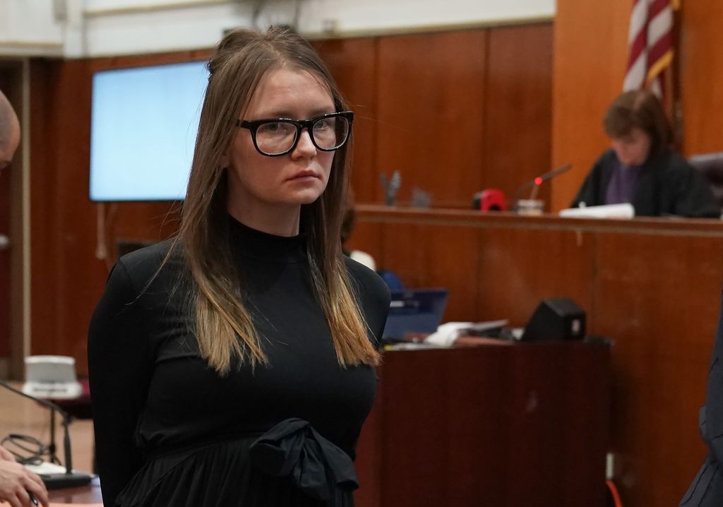 Anna Sorokin is led away after being sentenced in Manhattan Supreme Court May 9, 2019  