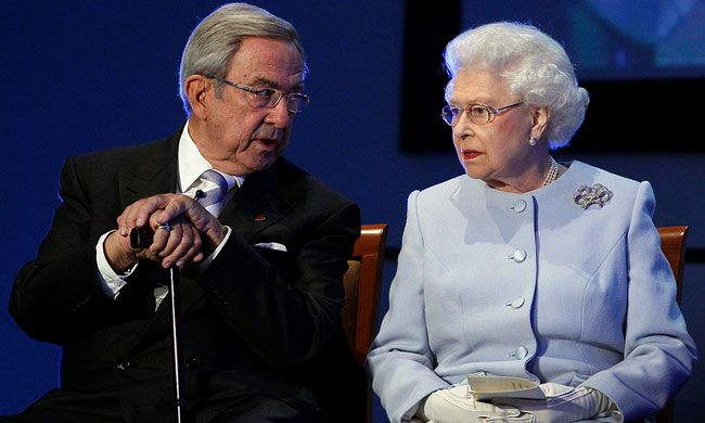 King Constantine II and the Queen in 2011