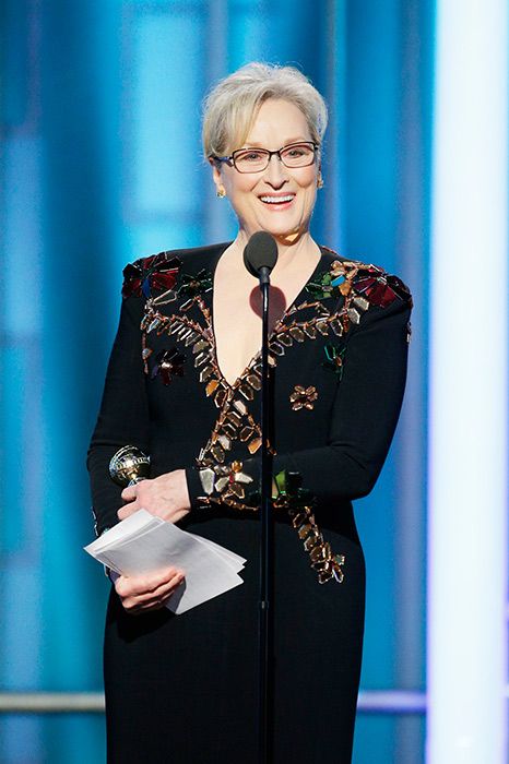 Meryl Streep criticises Donald Trump in Golden Globes acceptance speech