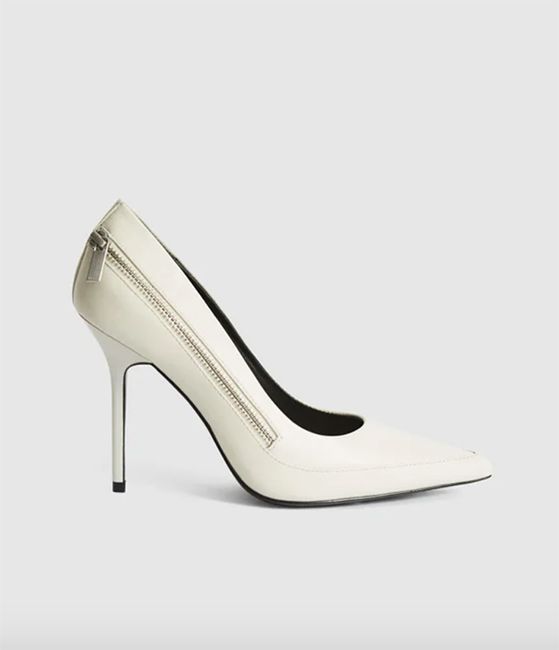 Reiss white heels