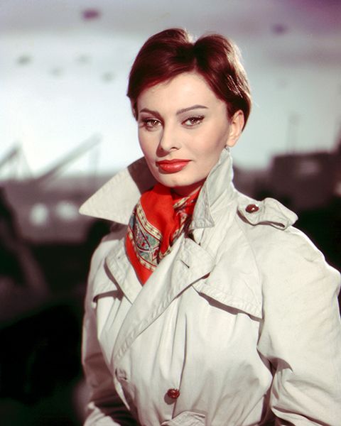 Sophia Loren Trench Coat